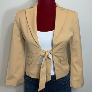BCBGMAXAZRIA Center Tie Flap Pkt XS